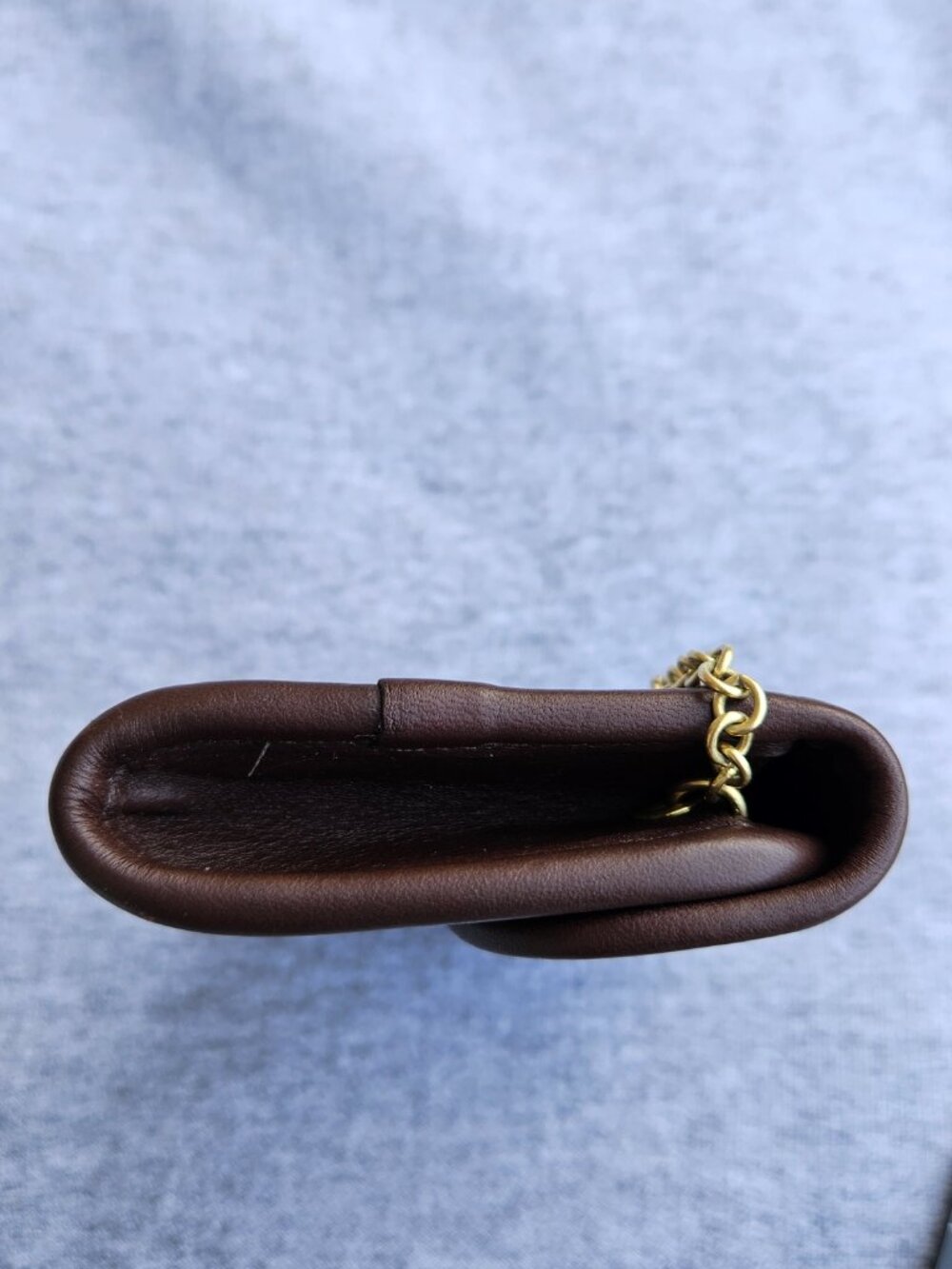Coach Vintage Brown Leather Mini Photo Book Charm/Keychain Bag Charm Y2K Key Fob - Picture 8 of 11